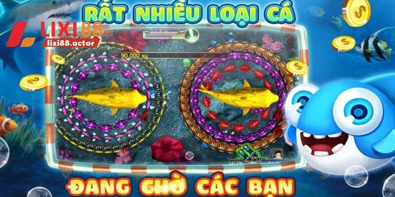 Đa dạng những loài sinh vật biển chờ đợi người chơi