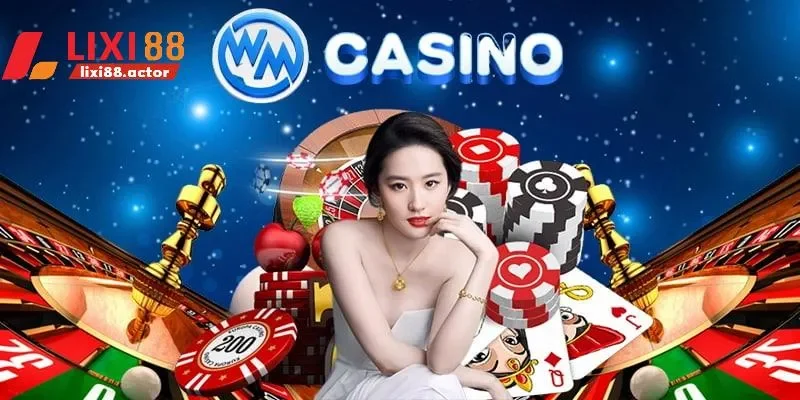 Những trò chơi hấp dẫn tại WM casino